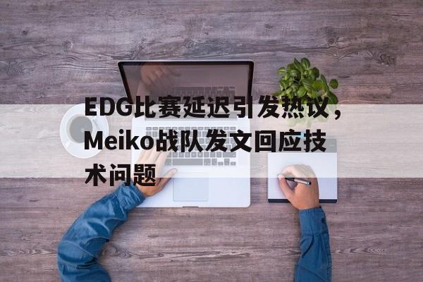 EDG比赛延迟引发热议，Meiko战队发文回应技术问题